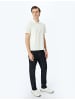 KOTON TSHIRT SS POLO in Ecru