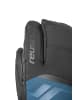 Reusch 3-Finger Handschuhe Down Spirit in 7073 blck/dark deni/safe yello