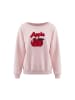myMo Women Sweatshirt in Light Rose