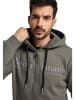 Bruno Banani Kapuzensweatjacke ALVAREZ in Anthrazit / Melange