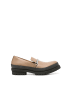 Stella McCartney Braun Vegan Leder Slip-On Loafer