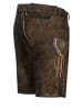 Stockerpoint Lederhose kurz Hansi in Braun