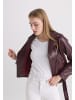 Felix Hardy Lederjacke in Bordeaux