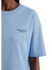 Marc O'Polo DENIM Logo-T-Shirt relaxed in Flaxflower Blue