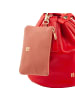 DuDu Filicudi Beuteltasche Leder 14 cm in flame red