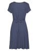 Vivance by Lascana Jerseykleid in blau-marine-gemustert