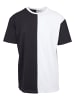 Urban Classics Urban Classics T-Shirts in blk/wht