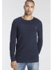 Bruno Banani Rundhalspullover in marine