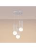 Nice Lamps Pendelleuchte BELINDA 3P Weiß H 229