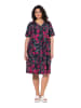 Ulla Popken Jerseykleid in graphitgrau