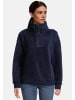 Salzhaut Fleecepullover für Damen in blau