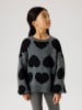 name it Strickpullover in Dark Grey Melange