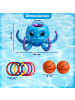 Coemo Wasser Basketball KRAKI Ringwurfspiel in Blau