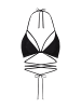 LSCN BY LASCANA Triangel-Bikini-Top in schwarz