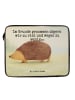 Mr. & Mrs. Panda Laptop Tasche Igel Herzen Design mit Spruch in Weiß