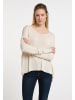 DreiMaster Maritim Damen Strickpullover in Wollweiss
