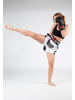 Gorilla Wear Shorts - Piru Muay Thai - Schwarz/Weiß