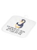 Mr. & Mrs. Panda Topfhalter Pinguin Diät mit Spruch in Weiß