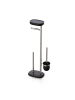 relaxdays WC Garnitur in Schwarz - (B)31 x (H)69 x (T)16 cm