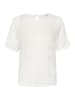 Kaffe Kurzarm-Bluse KAraula Regular fit in Chalk