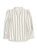 ICHI Kurzarm-Bluse IXSANJA Regular fit in Almond Milk Stripe
