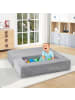 COSTWAY Modulares Kindersofa in Grau