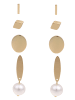 Leslii Ohrschmuck 4er-Set in gold