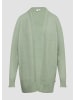 QS Strickjacke in 72W0_salbeigrün