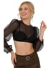 MarJo Dirndlbluse KINDING in schwarz