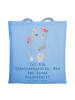 Mr. & Mrs. Panda Tasche Super Ergotherapeutin mit Spruch in Sky Blue