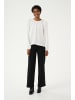 Kaffe Langarm-Bluse KAlauren Regular fit in Chalk CC