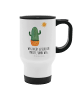 Mr. & Mrs. Panda Isolierbecher Kaktus Sonne mit Spruch in Weiß