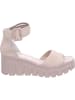rieker Keilsandalette in beige