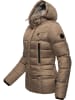 Marikoo Winterjacke Loveleen in Taupe