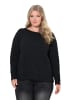 MIAMODA Pullover in schwarz