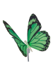 näve Solarleuchte "Schmetterling" in grün - (L)85 cm x (B)15 cm x (H)85 cm