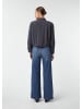 comma Bluse in 9865_dunkelgrau
