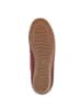 Ital-Design Halbschuh in Weinrot