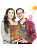 Mr. & Mrs. Panda Kuschelkissen 40x40 Kater Hexenkessel Design oh... in Weiß