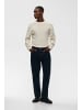Matinique Strickpullover MAlagoon Gerade Passform in Oyster Gray Melange