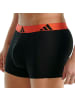 adidas 3er Pack Trunk Active Flex Cotton in Schwarz
