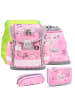 Belmil Classy Ballet Light Pink Schulranzen Set 5 teilig mit extra Regenschutz