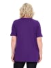 Ulla Popken Shirt in tiefes violett
