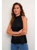 Kaffe Ärmellose Bluse KAlotte A-shape in Black Deep