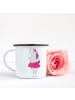 Mr. & Mrs. Panda Kaffeetasse Einhorn Ballerina ohne Spruch in Weiß
