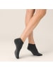 Kunert Sneakersocken Sensual Cotton druckfreier Bund in Antracite