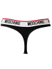 Moschino String 2er Pack in Schwarz
