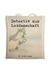 Mr. & Mrs. Panda Shopper Bag Detektiv Leidenschaft Design mit Sp... in Weiß