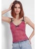 myMo Women Top in pink black