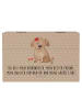 Mr. & Mrs. Panda Box Hund Dame mit Spruch in Hundeglück